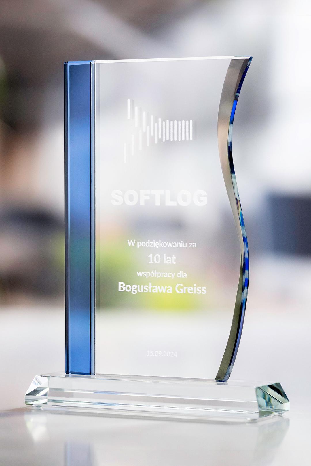 Glass award -  GLA0921