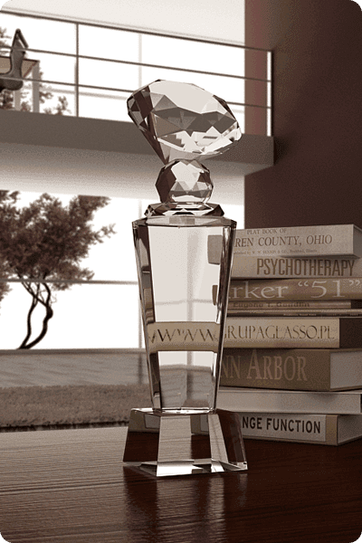 Crystal award -  GLA0323
