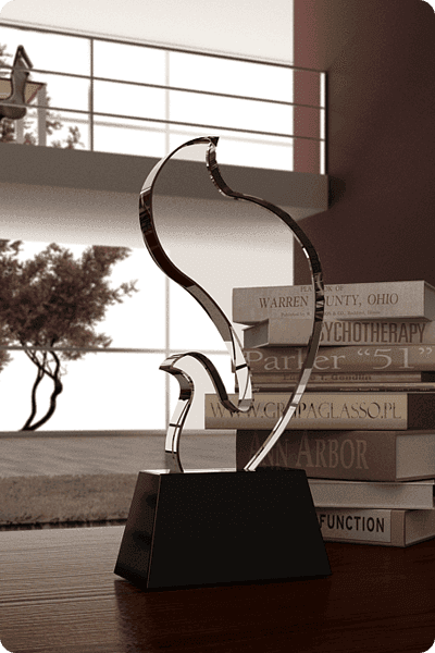 Crystal award -  GLA0333