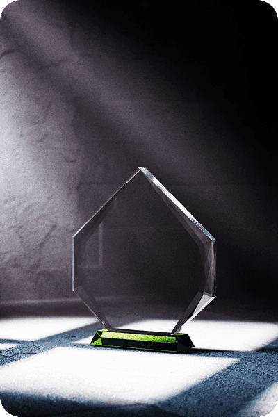 Glass award -  GLA0414
