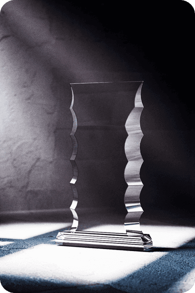 Crystal award -  GLA0432