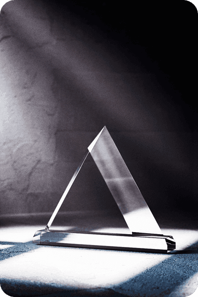 Crystal award -  GLA0434