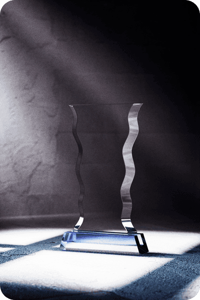 Crystal award -  GLA0445