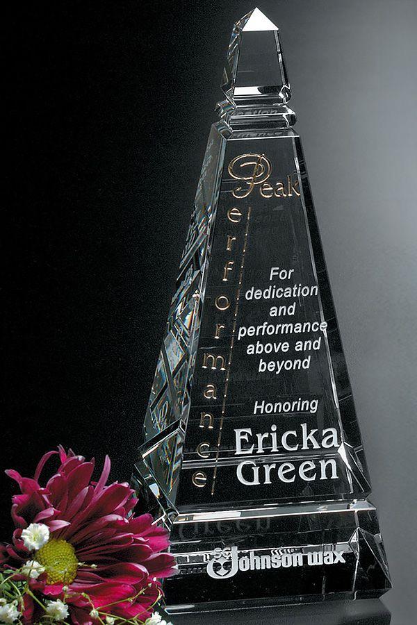 Crystal award -  GLA0468