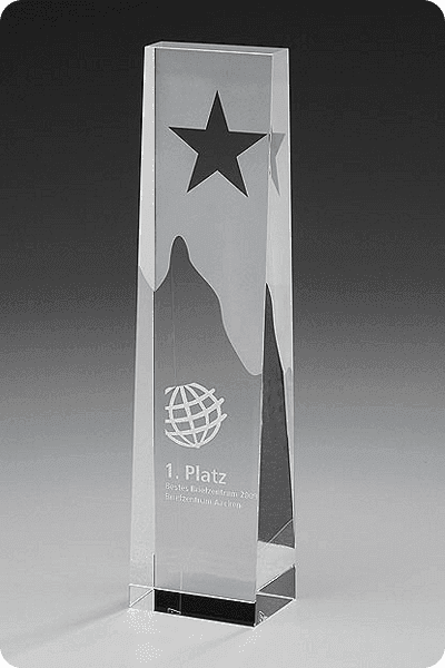 Crystal award -  GLA0989
