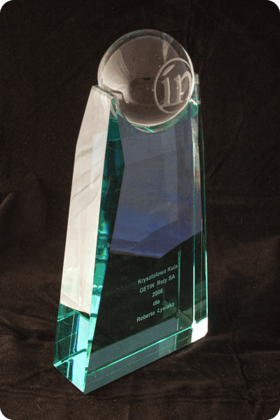 Crystal award -  GLA0120